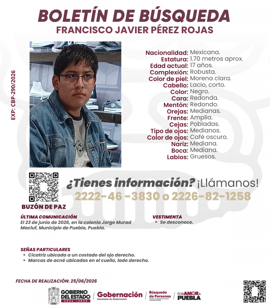 FRANCISCO JAVIER PÉREZ ROJAS