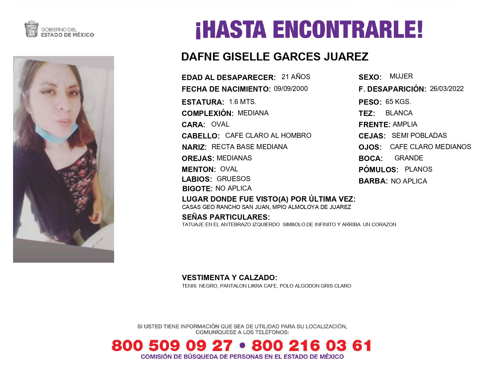 DAFNE GISELLE GARCES JUÁREZ