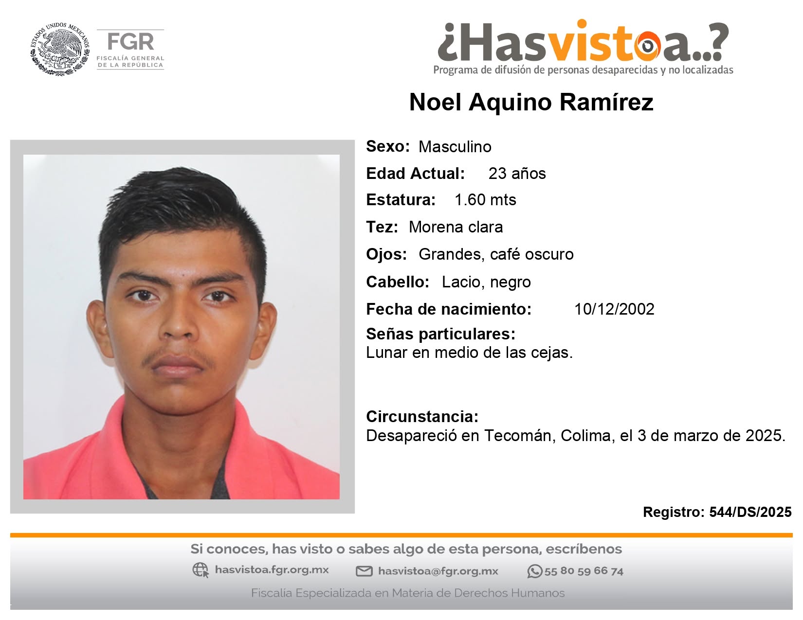 NOEL AQUINO RAMÍREZ