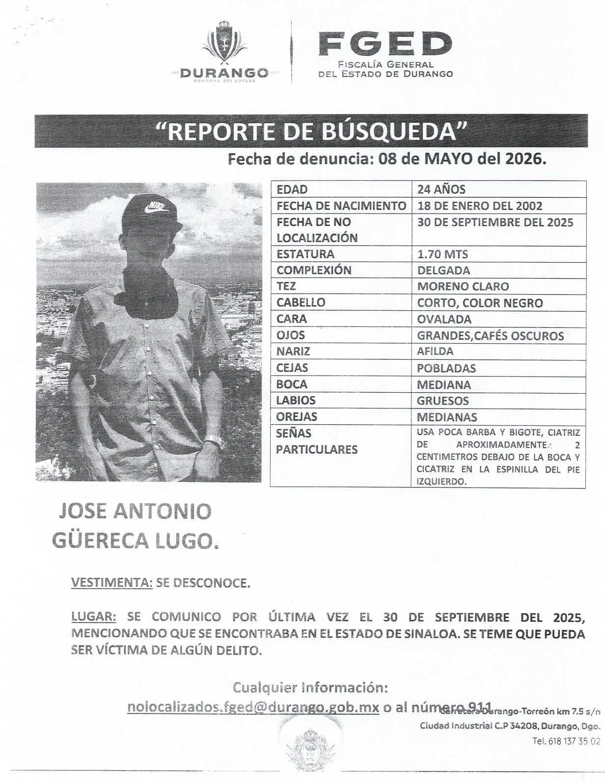 JOSE ANTONIO GÜERECA LUGO