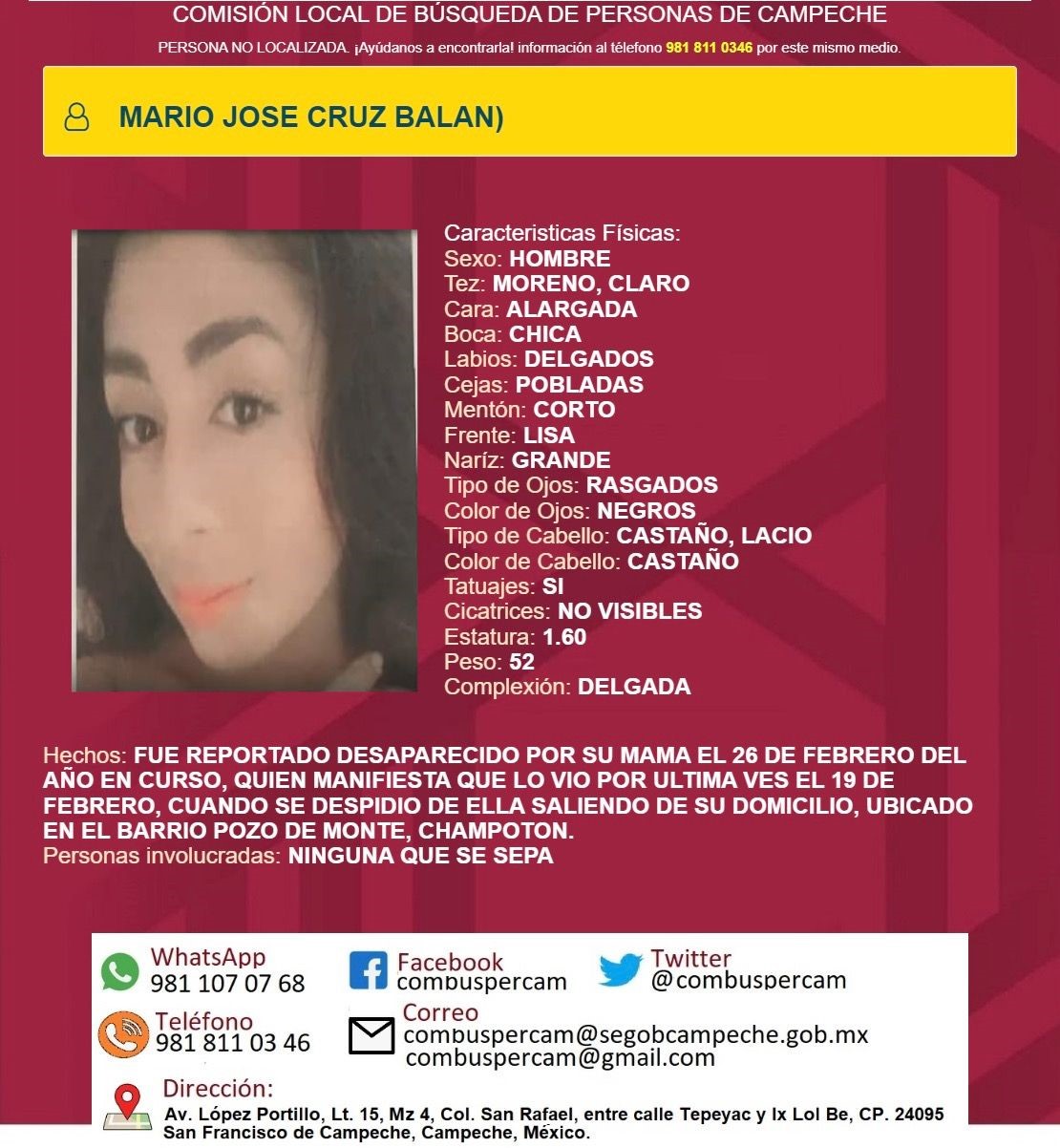 Mario José Cruz Balan