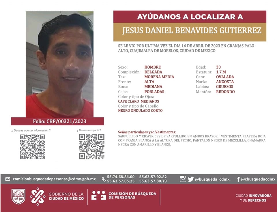 Jesús Daniel Benavides Gutiérrez