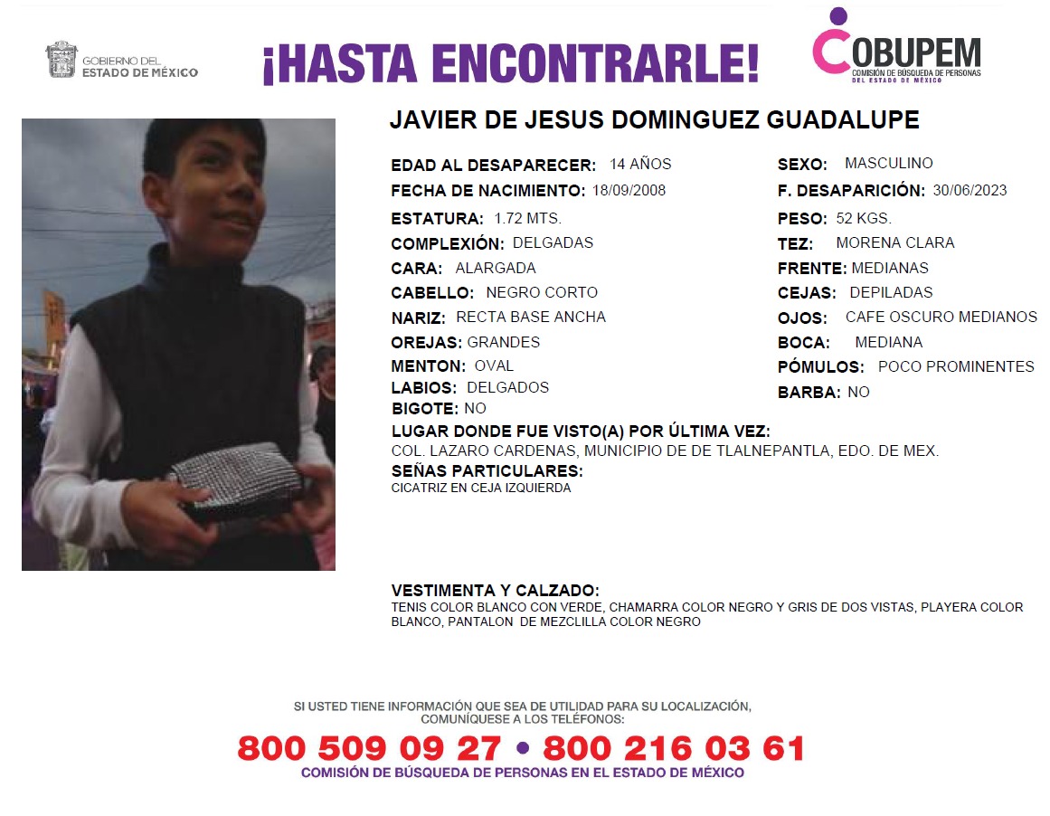 Javier de Jesús Dom?nguez Guadalupe