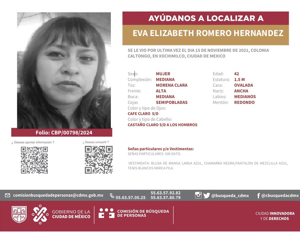 EVA ELIZABETH ROMERO HERNÁNDEZ
