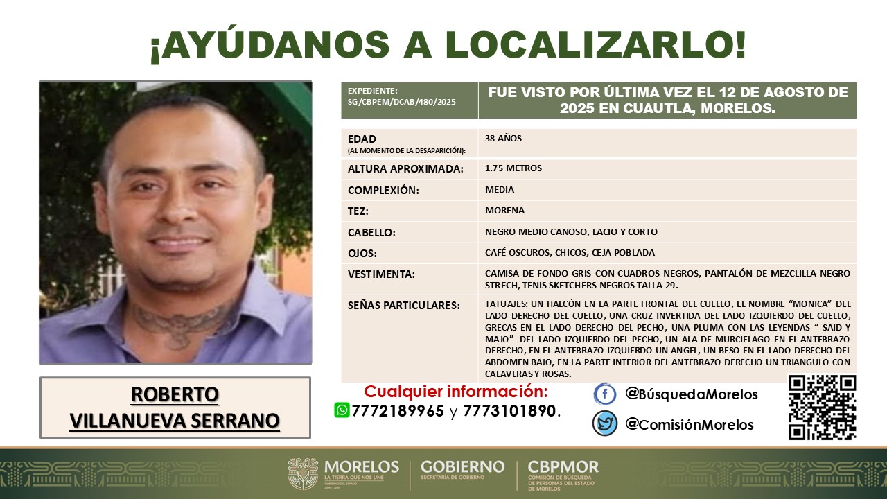 ROBERTO VILLANUEVA SERRANO