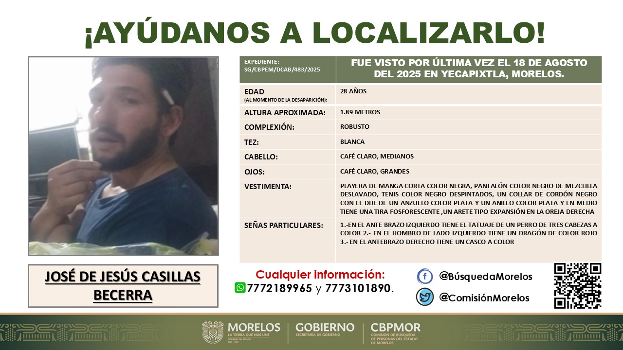 JOSÉ DE JESÚS CASILLAS BECERRA