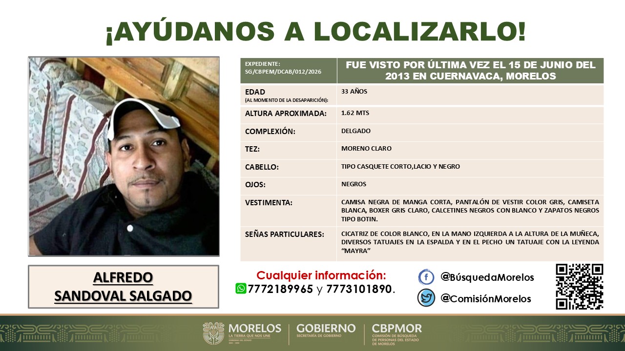 Alfredo Sandoval Salgado