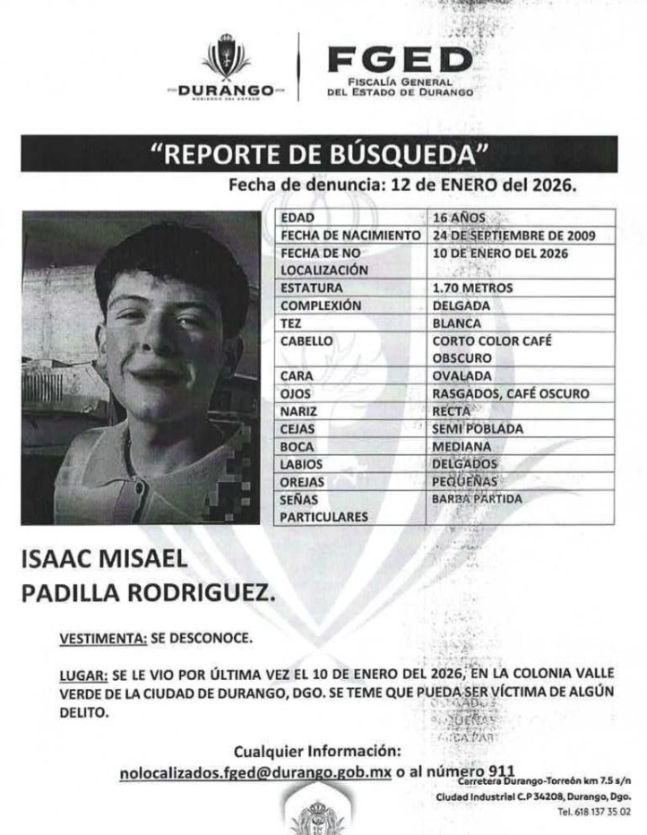 Isaac Misael Padilla Rodríguez