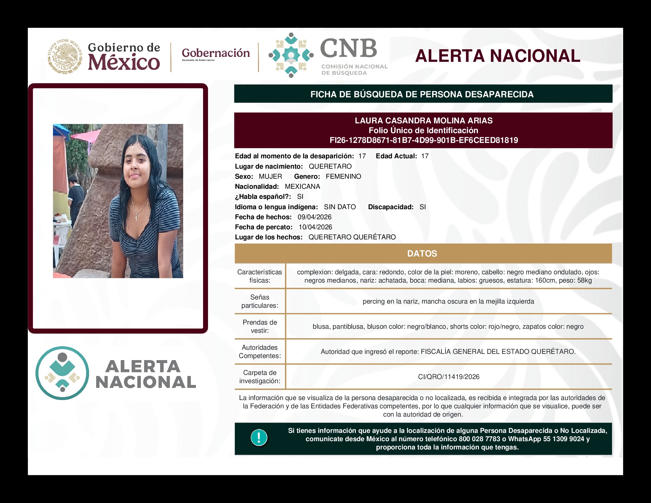 LAURA CASANDRA MOLINA ARIAS