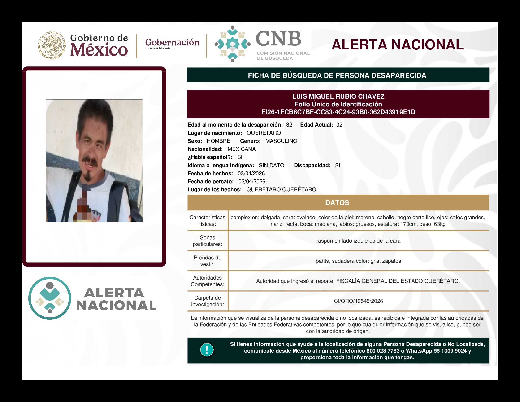 LUIS MIGUEL RUBIO CHÁVEZ