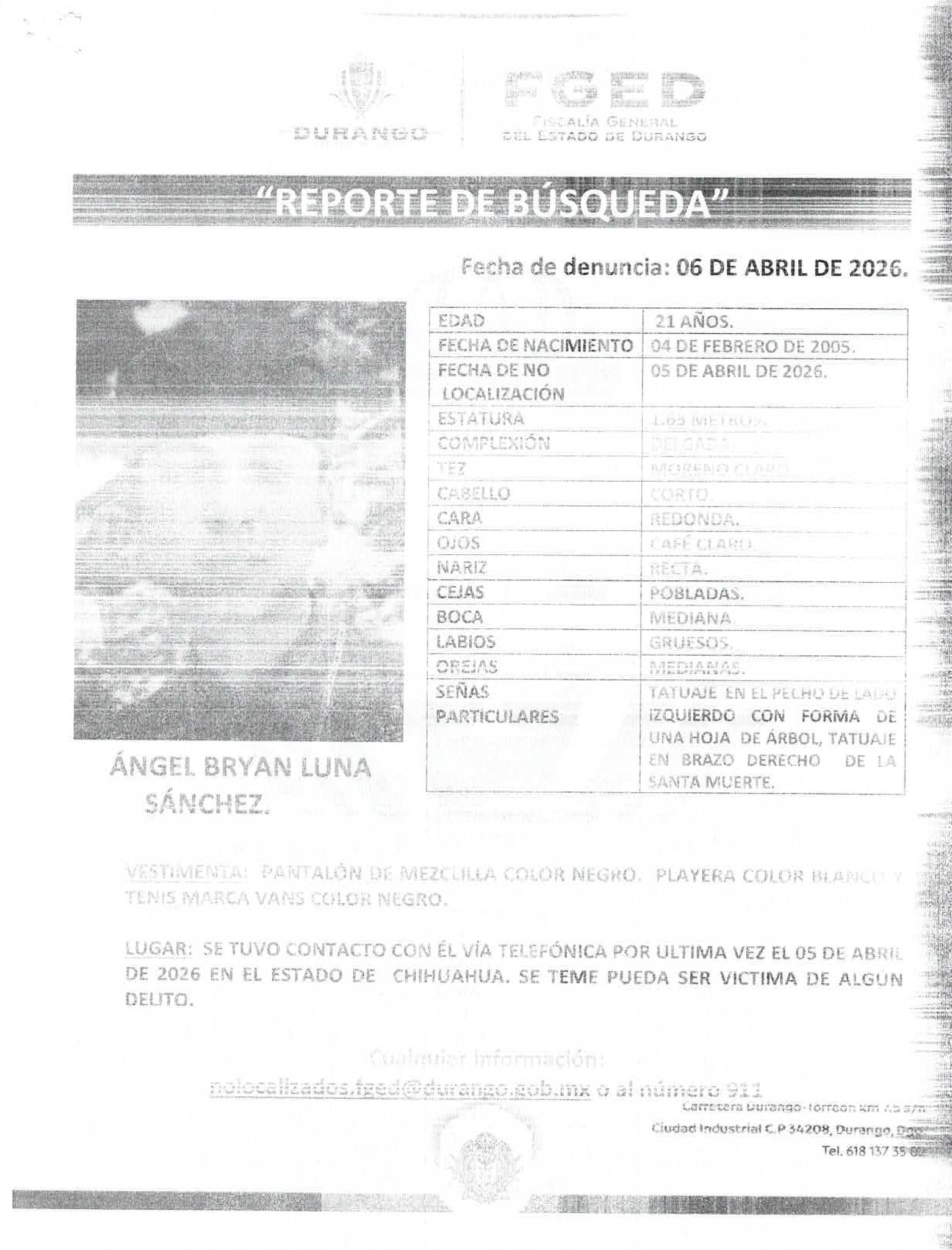 ÁNGEL BRYAN LUNA SÁNCHEZ