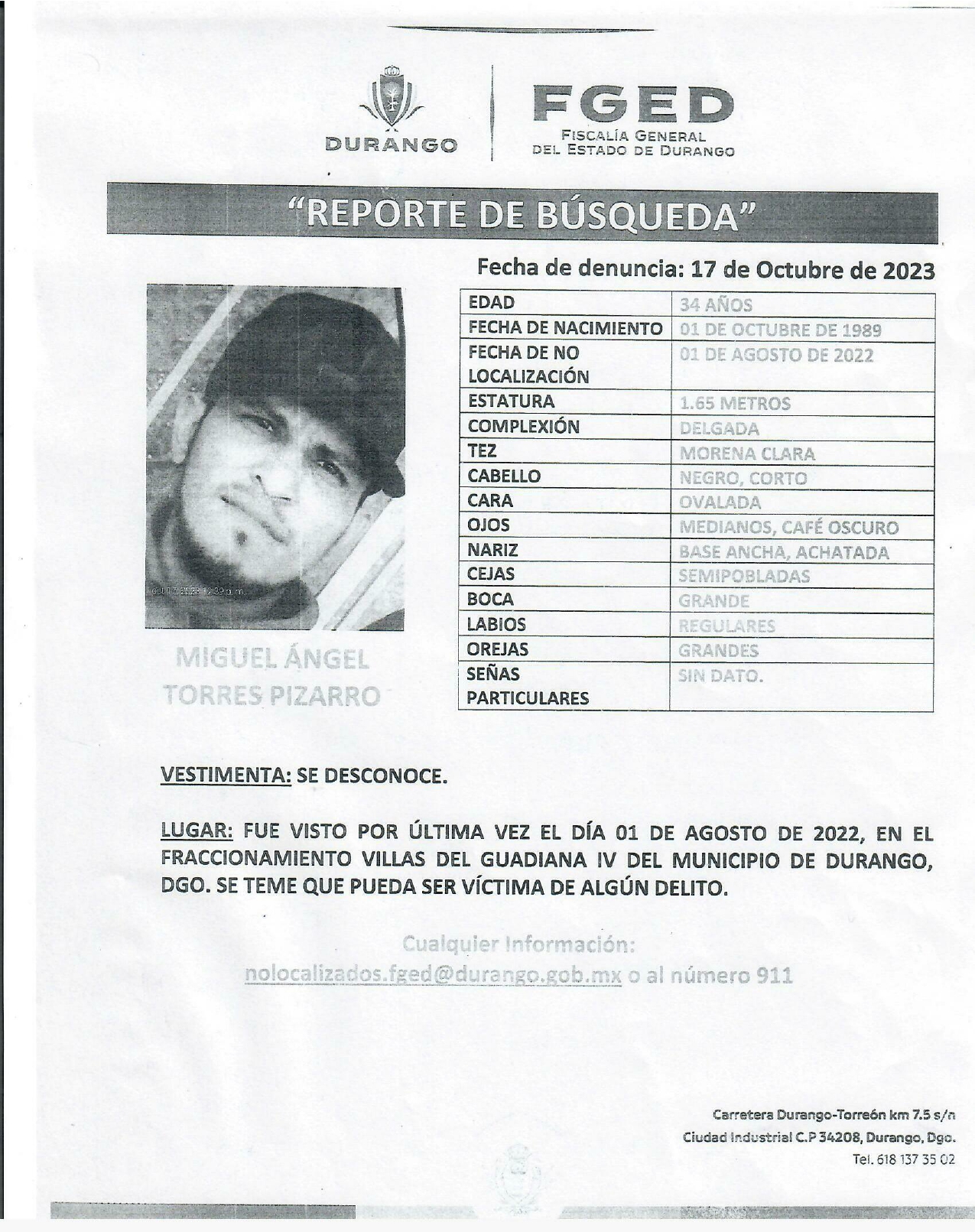 MIGUEL ANGEL TORRES PIZARRO