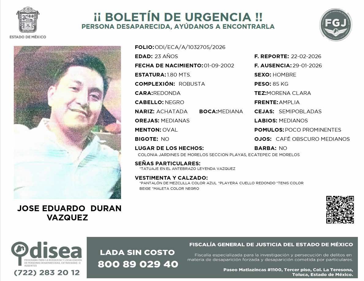 JOSÉ EDUARDO DURÁN VÁZQUEZ