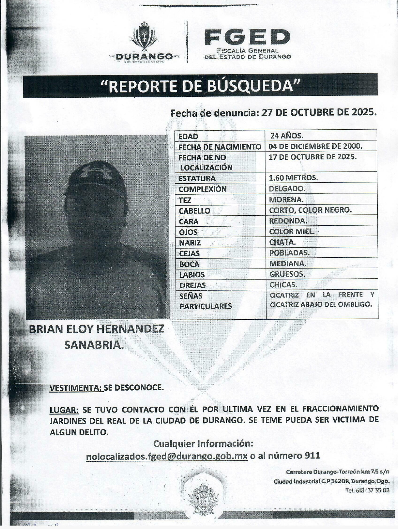 BRIAN ELOY HERNANDEZ SANABRIA
