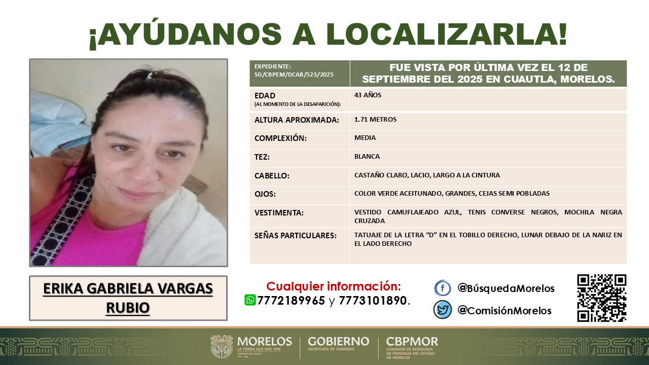 ERIKA GABRIELA VARGAS RUBIO